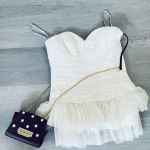 Betsey Johnson Sequin Corset Top *Original $199*